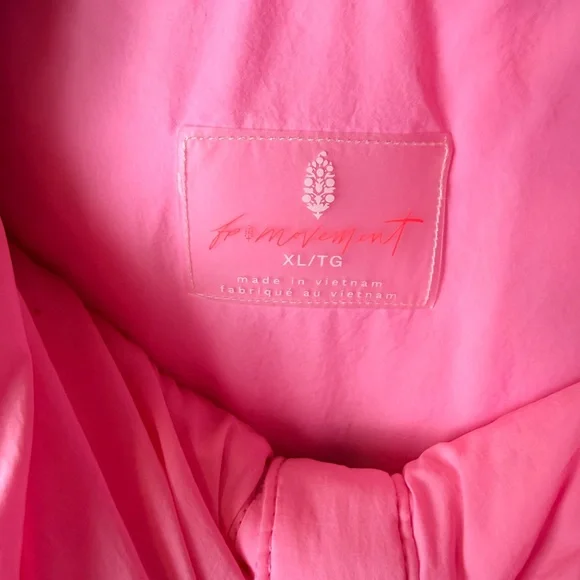 FP Movement by Free People Pippa Water-Resistant Packable Pullover Jacket Pink - Picture 7 of 10